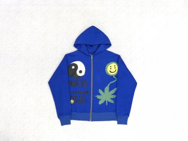 Earth First Blue Hoodie