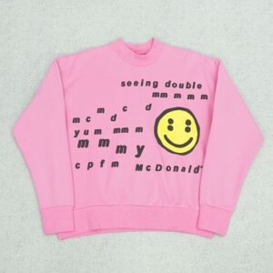 Seeing Double mmm Pink Sweatshirt