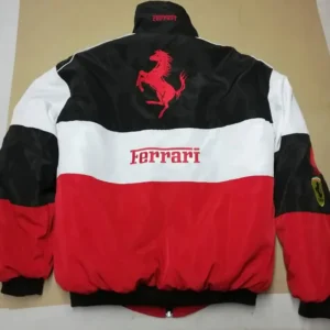 Vintage Ferrari Racing F1 Jacket -Red