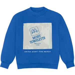 moist towelette crewneck