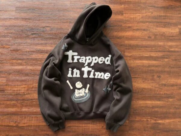 Trapped In Time Black Hoodie