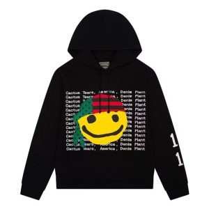 Denim Tears x CPFM Cactus Tears Black Hoodie