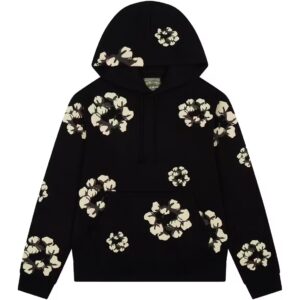 Denim Tears x CPFM Cactus Tears Wreath Hoodie Black
