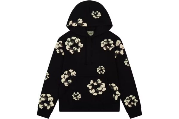 Denim Tears x CPFM Cactus Tears Wreath Hoodie Black