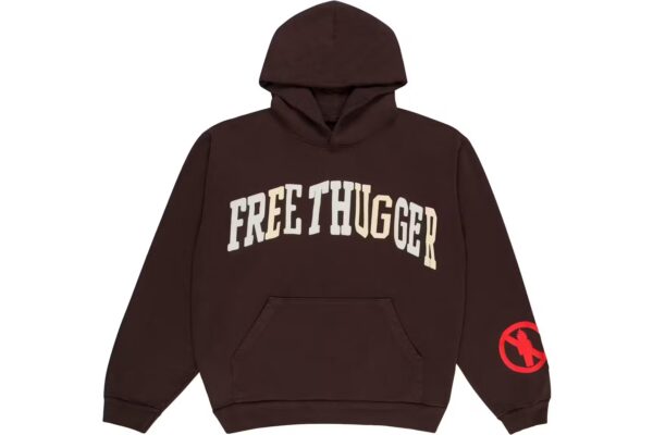 Travis Scott x Cactus Plant Flea Market Free Thugger Hoodie Brown