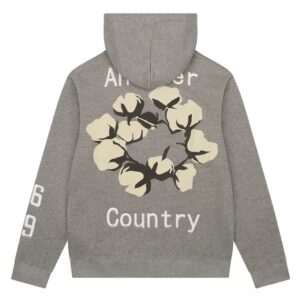 Denim Tears x CPFM Cactus Tears Hoodie Grey