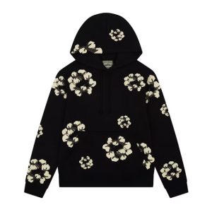 Denim Tears x CPFM Cactus Tears Wreath Black Hoodie