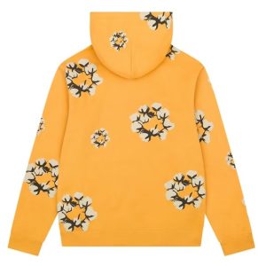 Denim Tears x CPFM Cactus Tears Wreath Yellow Hoodie