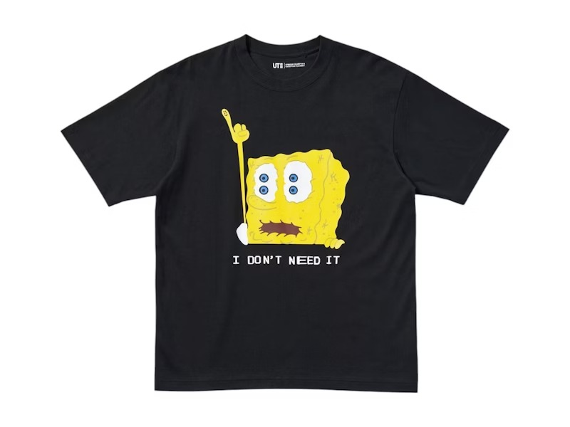 I Need It Spongebob Squarepants Cactus Plant Flea Market T Shirt Black I Need It Spongebob Squarepants Cactus Plant Flea Market T Shirt Black